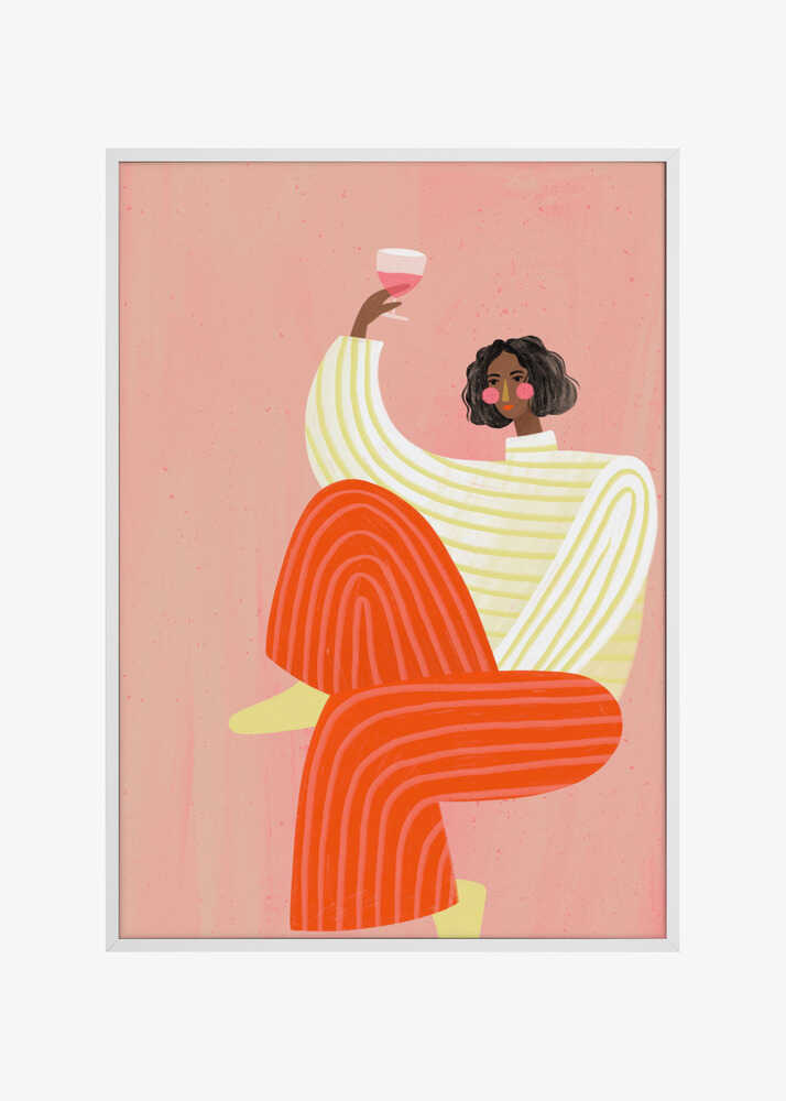 The Woman With The Glass of Wine