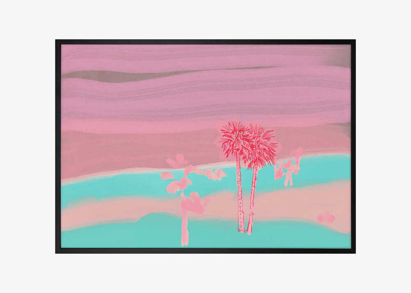 Beach Sundown In Sicily