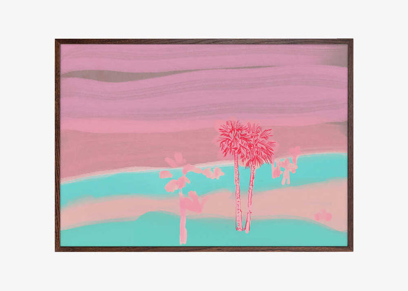 Beach Sundown In Sicily