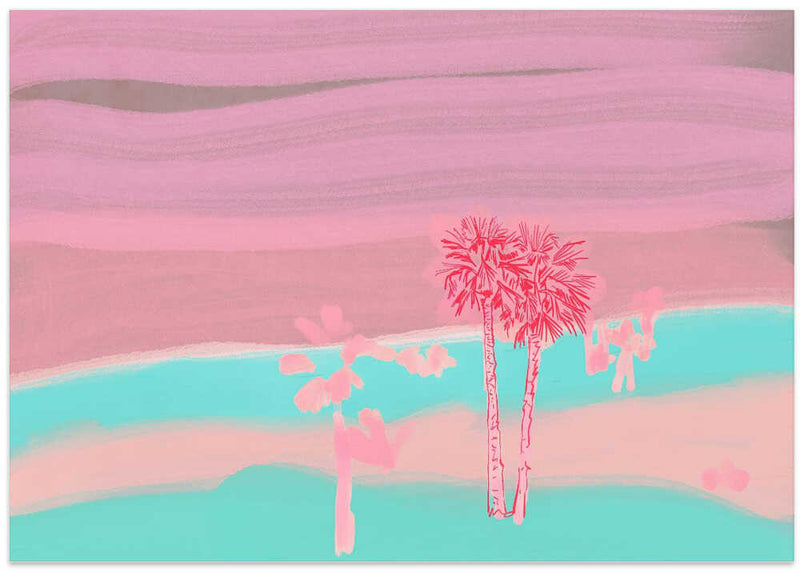 Beach Sundown In Sicily