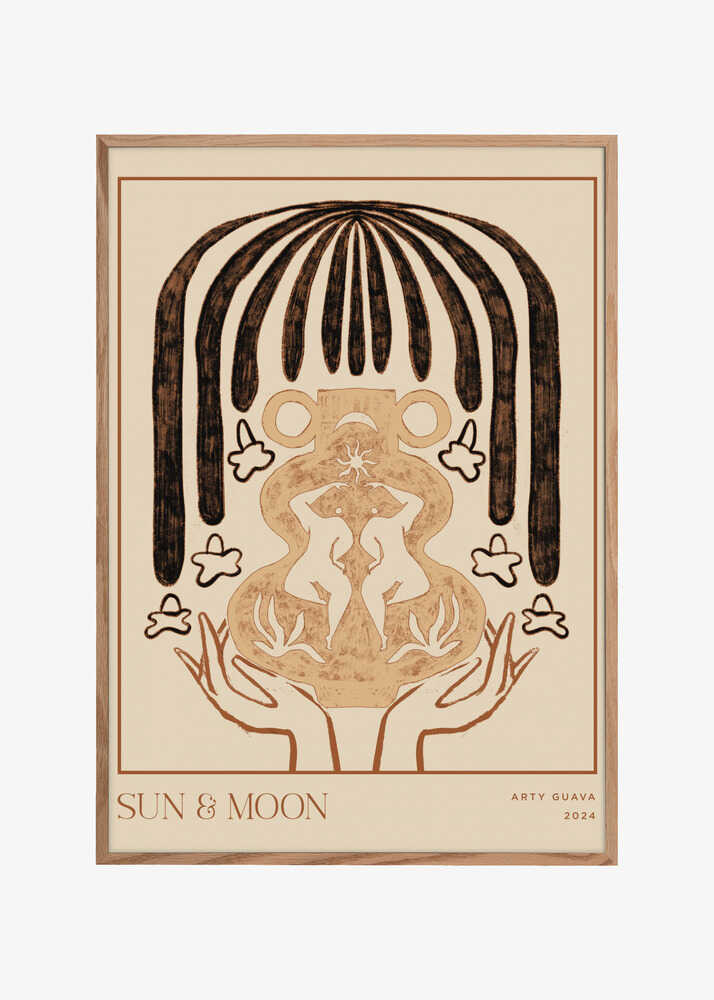 Vessel Collection : Sun &amp; Moon (LineArt)