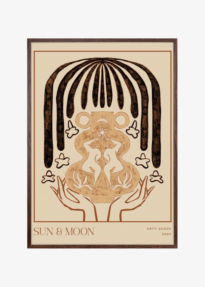 Vessel Collection : Sun &amp; Moon (LineArt)