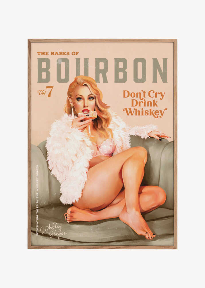 Babes of Bourbon Vol 7 Sexy Vintage Whiskey Pinup Girl