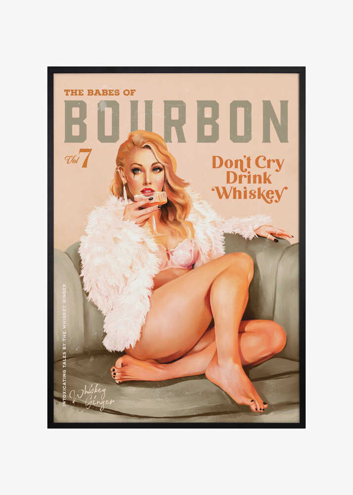 Babes of Bourbon Vol 7 Sexy Vintage Whiskey Pinup Girl