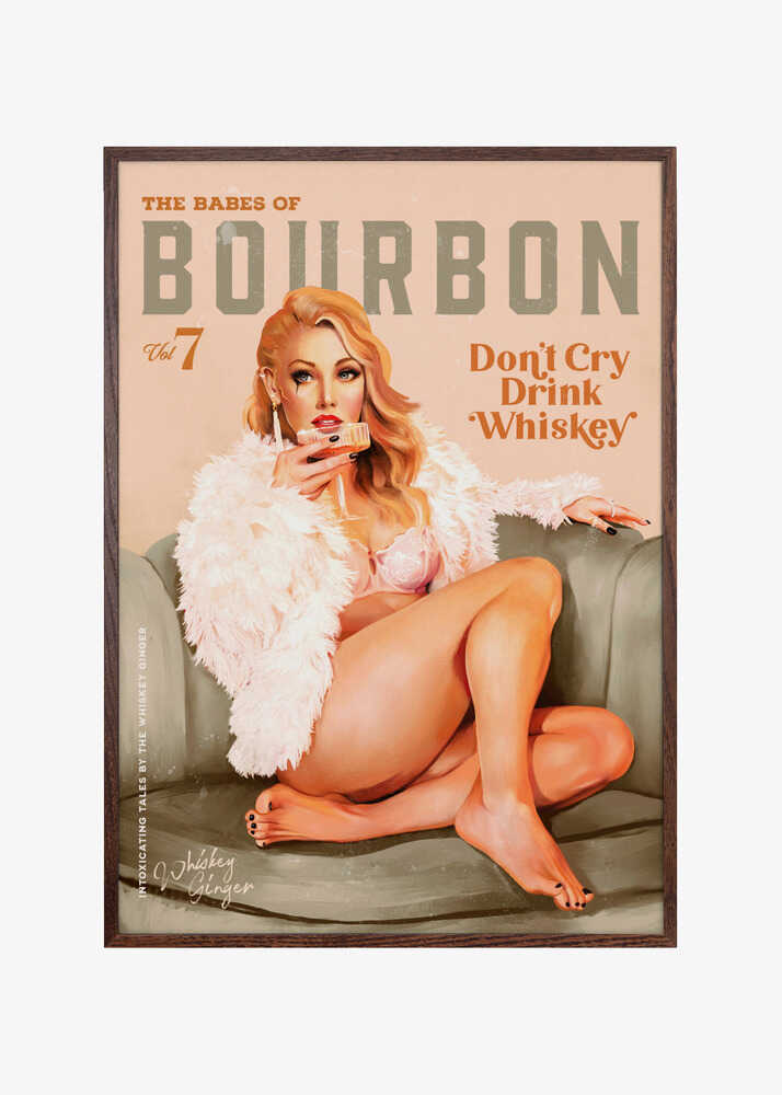 Babes of Bourbon Vol 7 Sexy Vintage Whiskey Pinup Girl