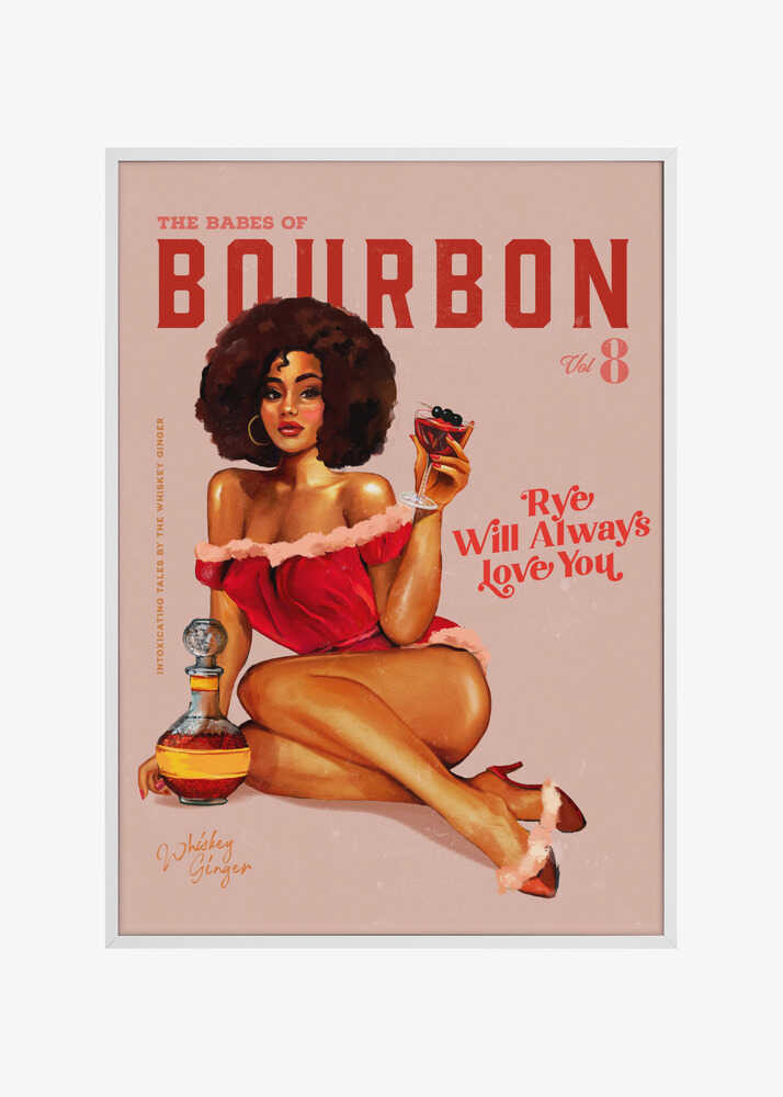 Babes of Bourbon Vol 8 Vintage Pinup Girl With Afro