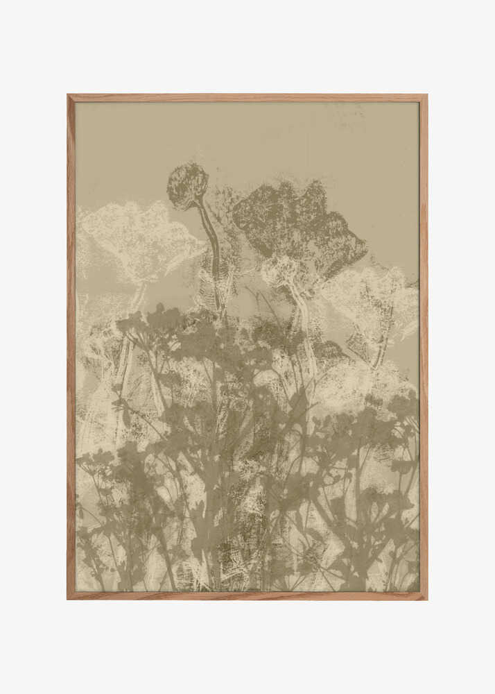 Misty Meadow. Abstract Botanical Art No.5