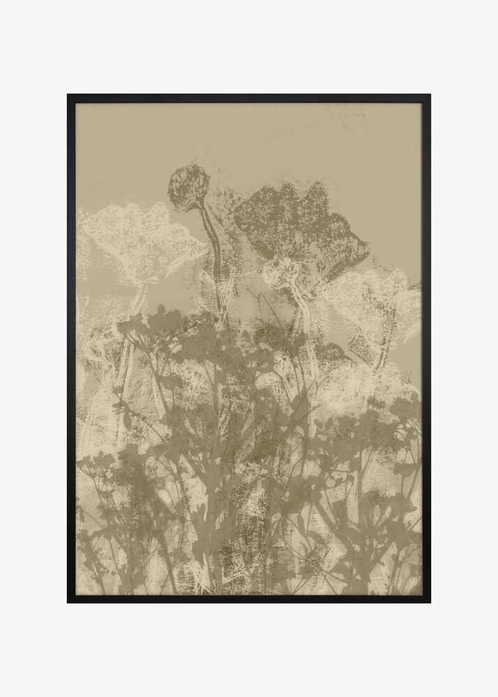 Misty Meadow. Abstract Botanical Art No.5