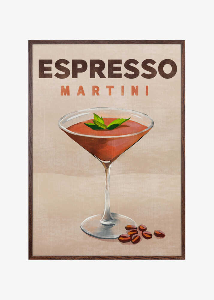 Espresso Martini Cocktail Bar Decor