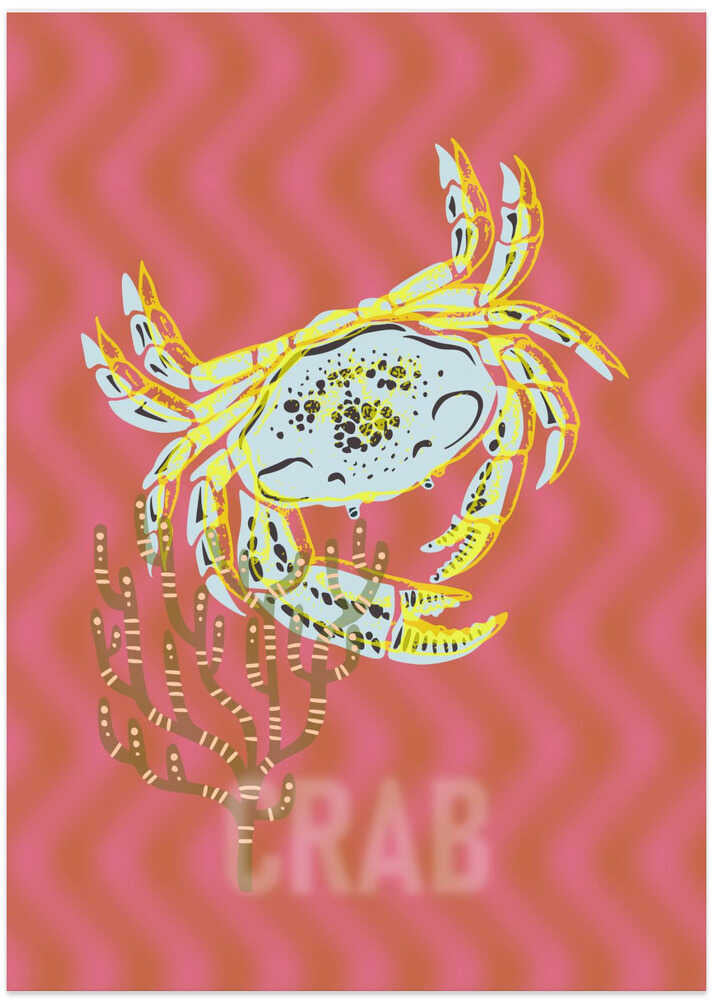 Sea life crab Neptune&#039;s joy