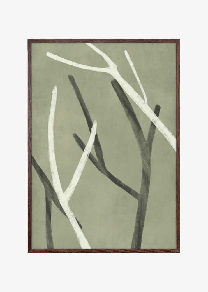 Twigs On Sage Green