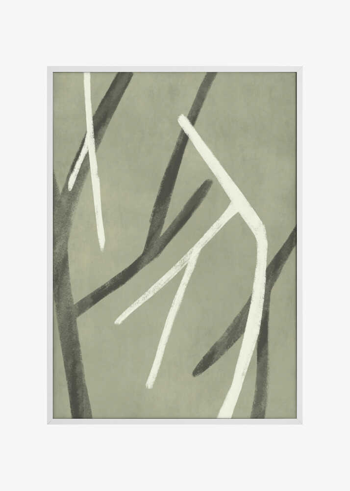 Twigs On Sage Green