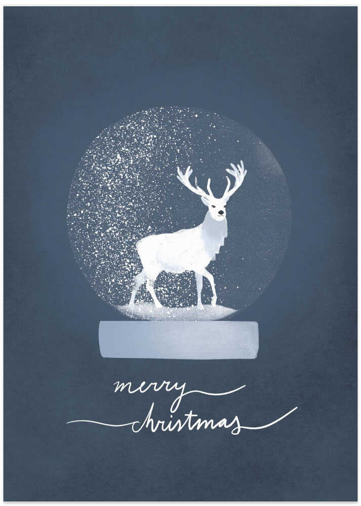 Snowglobe Deer