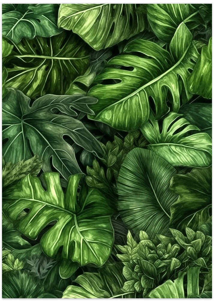 Nature Flowers and Leaves Watercolor Art (89)