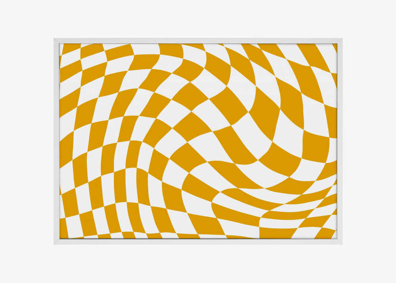 Yellow Checkerboard