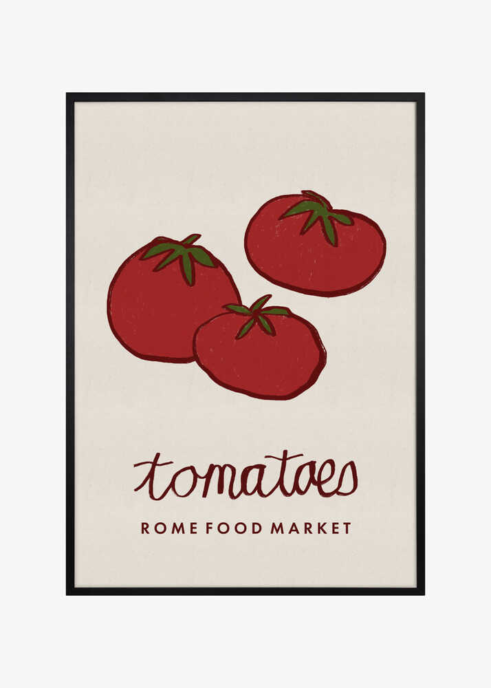 Food Art - Tomatoes Rome Food Market