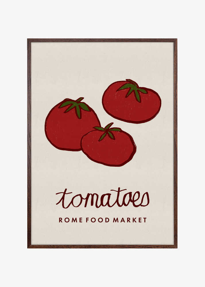 Food Art - Tomatoes Rome Food Market