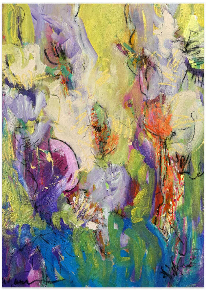 Abstract Blossom Dance