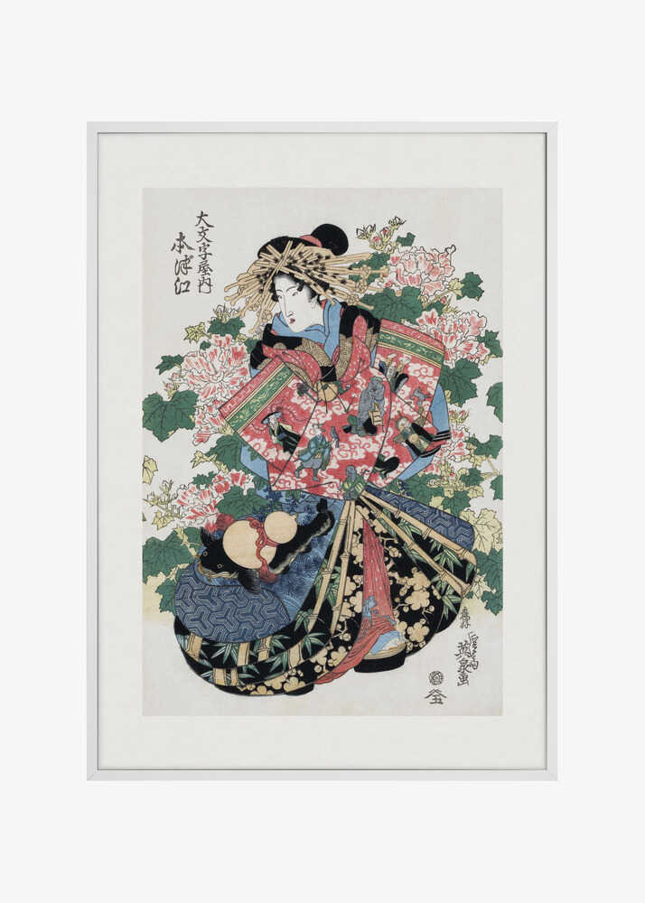 Japanese Woman (1820 1830) Boarder