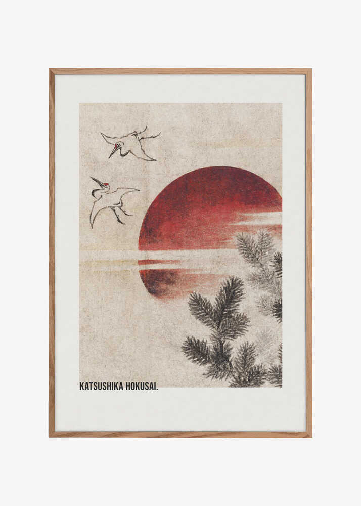 Birds and Sunset, From Album of Sketches (1814)