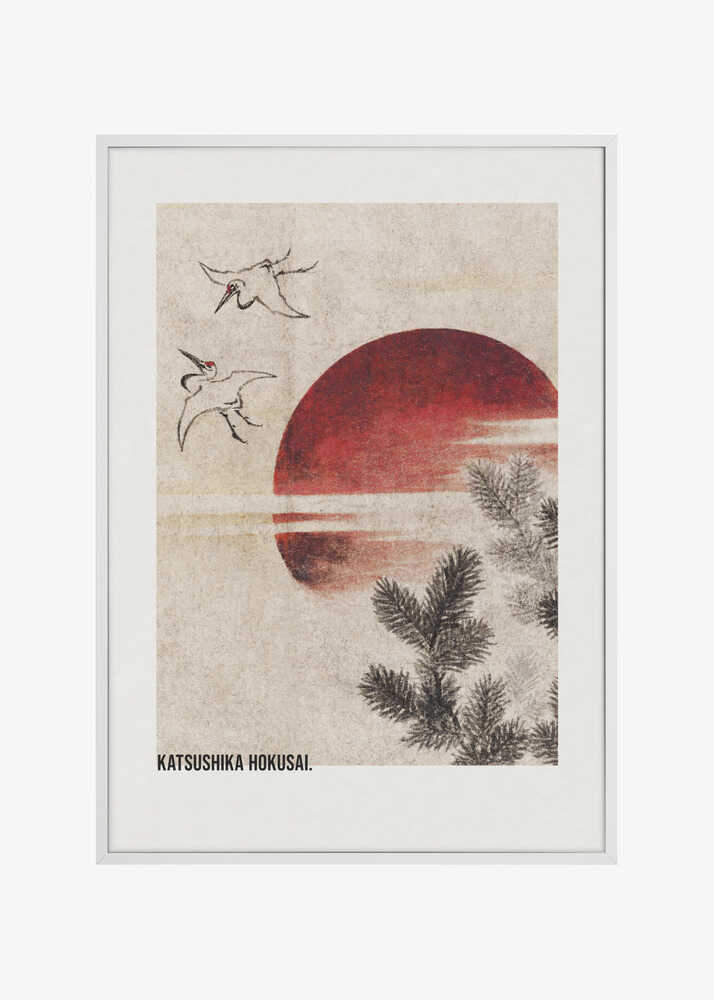 Birds and Sunset, From Album of Sketches (1814)