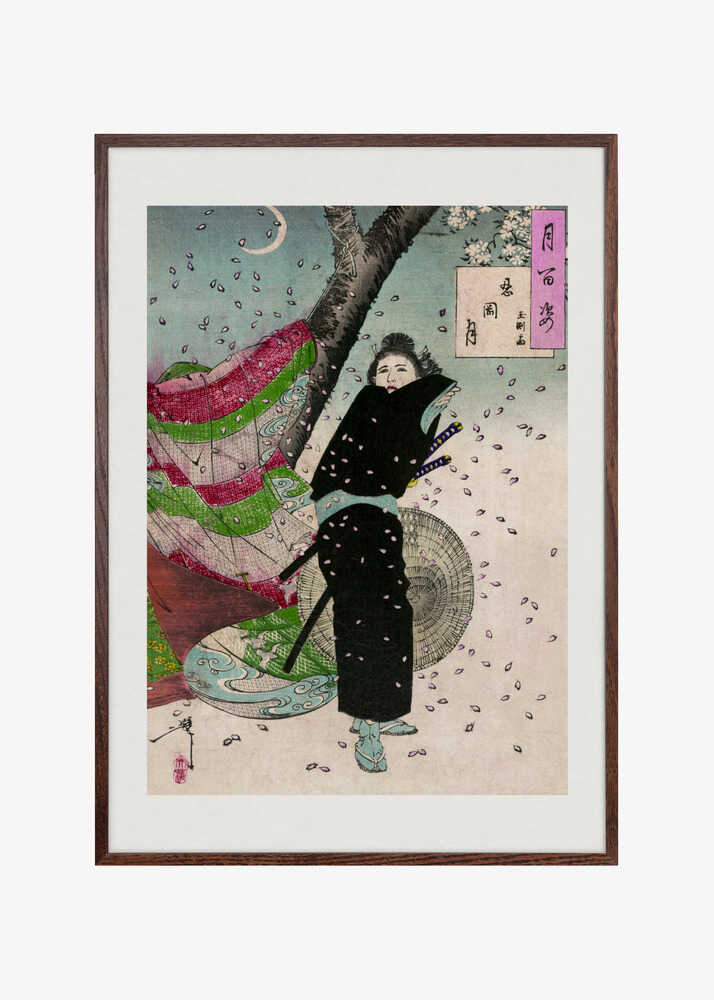 The Moon of Shinobugaoka (1904) By Yoshitoshi Tsukioka