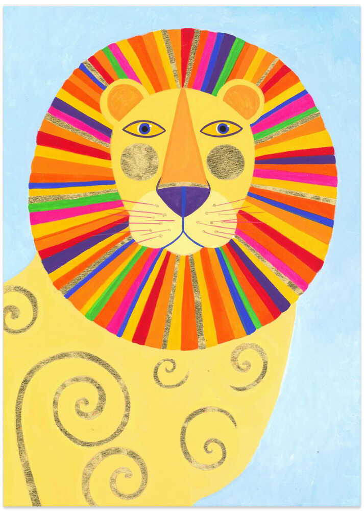 Art Colors Lion