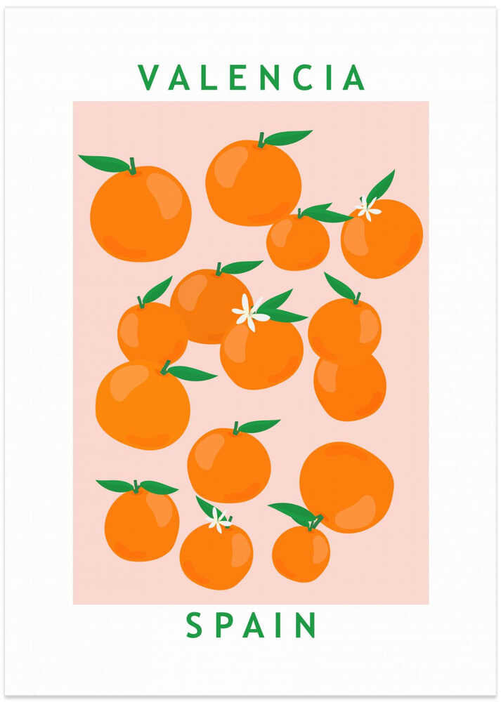 Flower Market Oranges