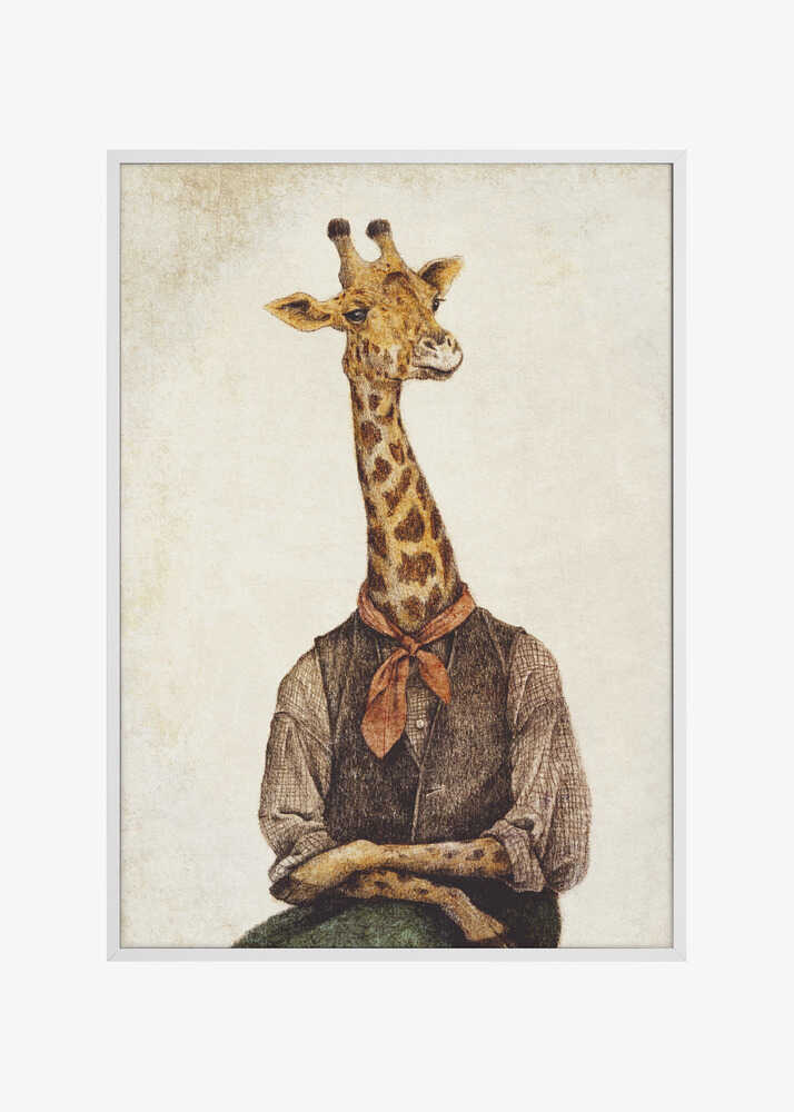 Giraffe With A Human Body