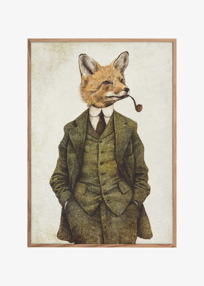 The Vintage Stylish Fox