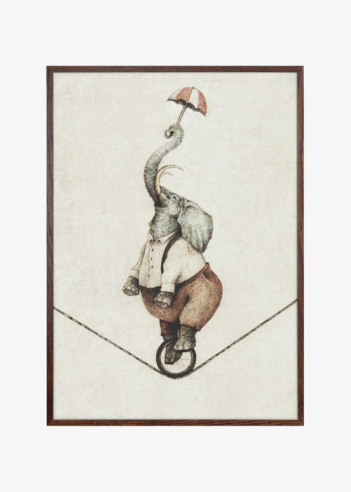 Unicycle While Holding An Umbrella