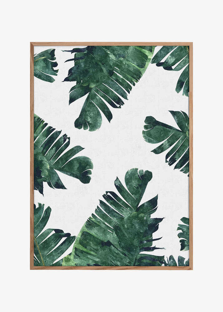 Banana Leaf Watercolor