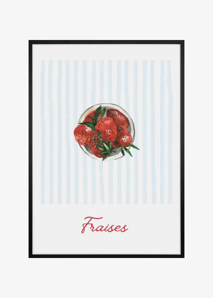 Watercolor Illustration Of Strawberries