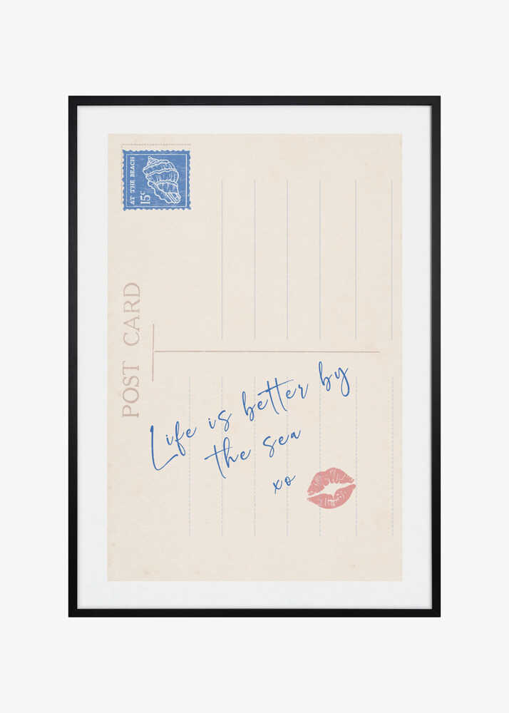 Post Card Life Is Better