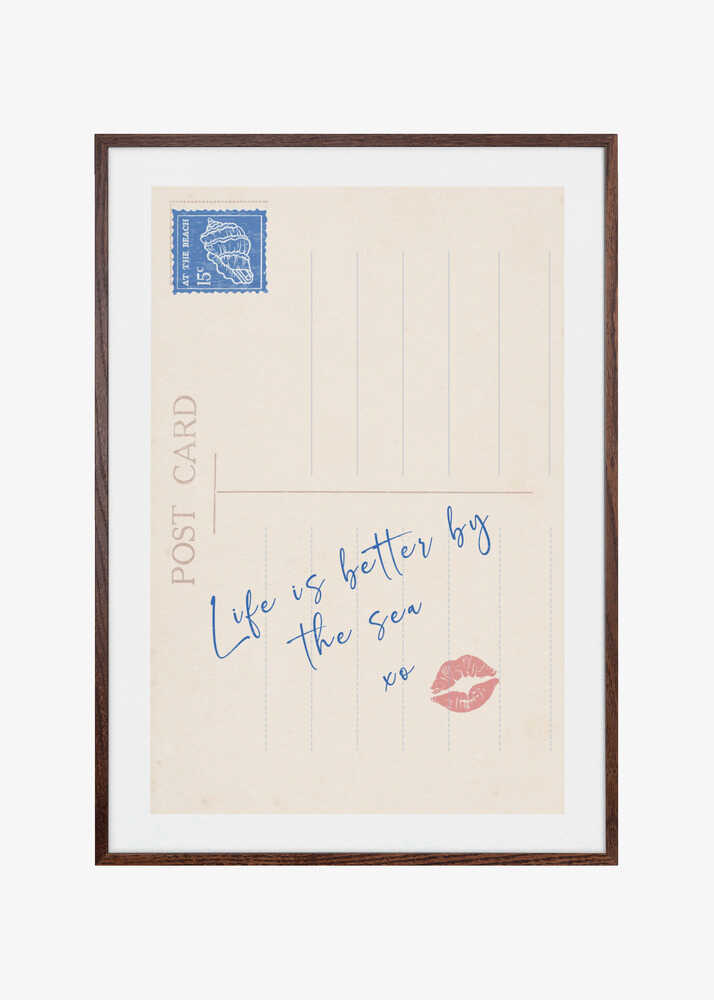 Post Card Life Is Better