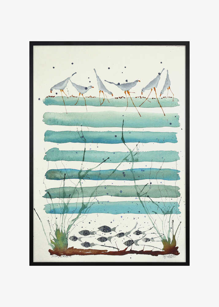 Serene Coastal Scene