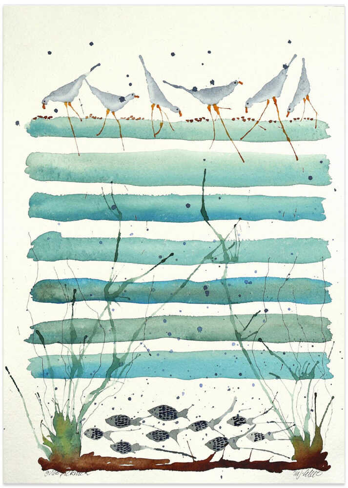 Serene Coastal Scene