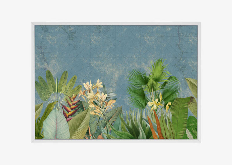 Tropical Vintage Landscape