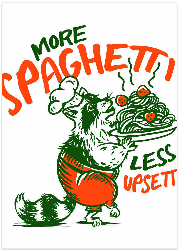 Illustration With Pasta