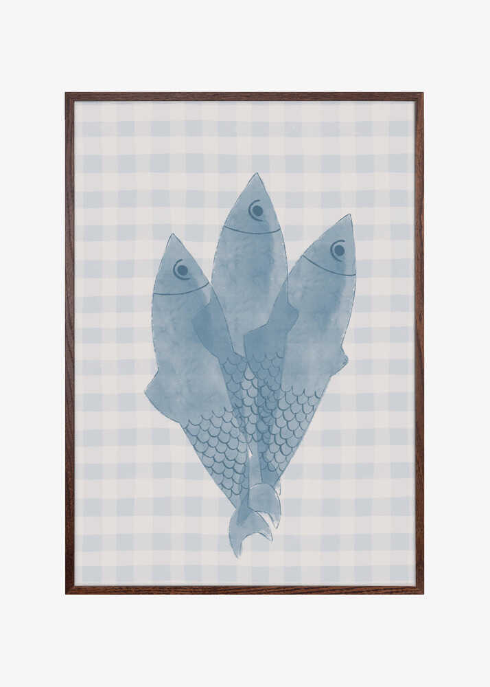 Three Blue Fish