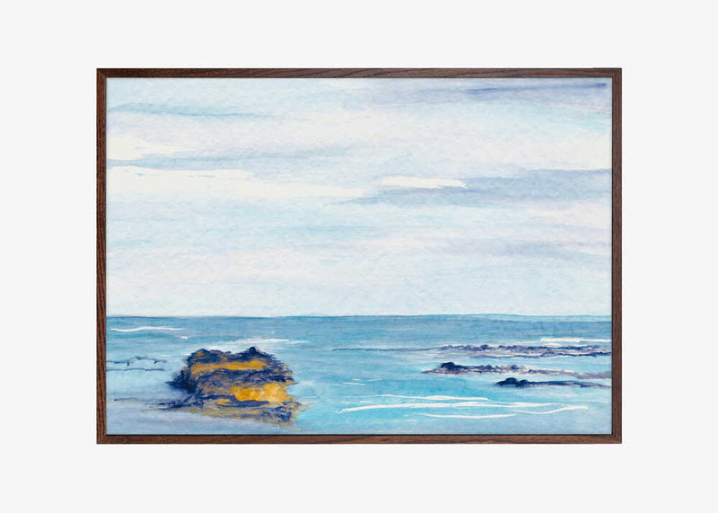 Tranquil Seascape with Rocky