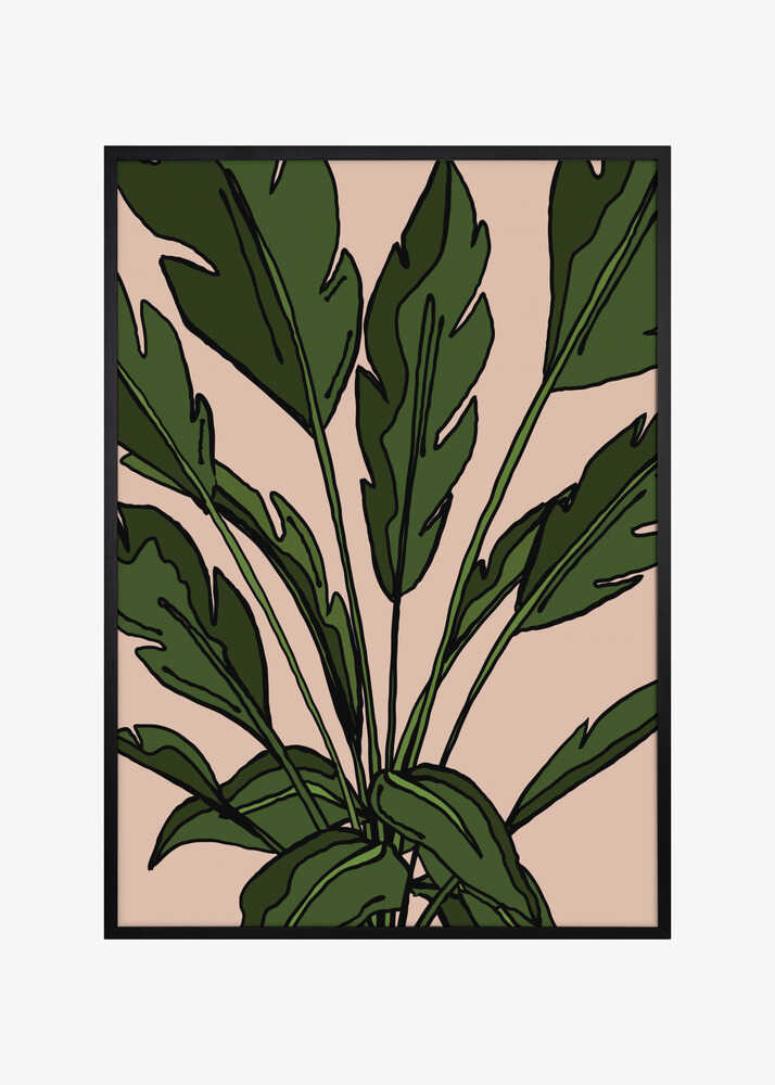 Tropical Leaves Art