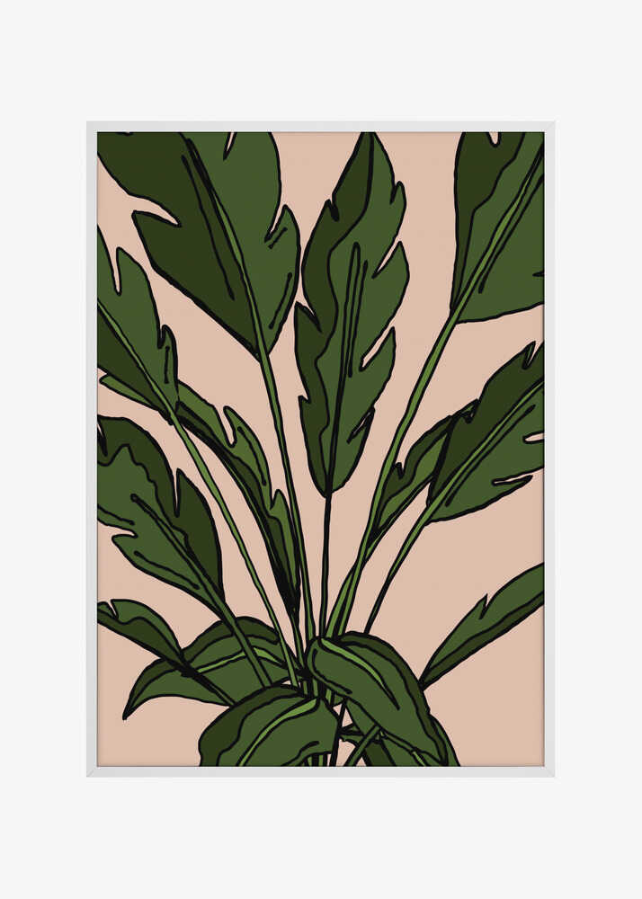 Tropical Leaves Art