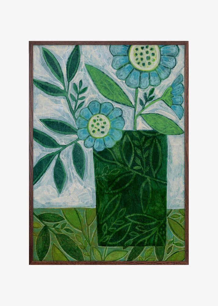 Green Floral Harmony