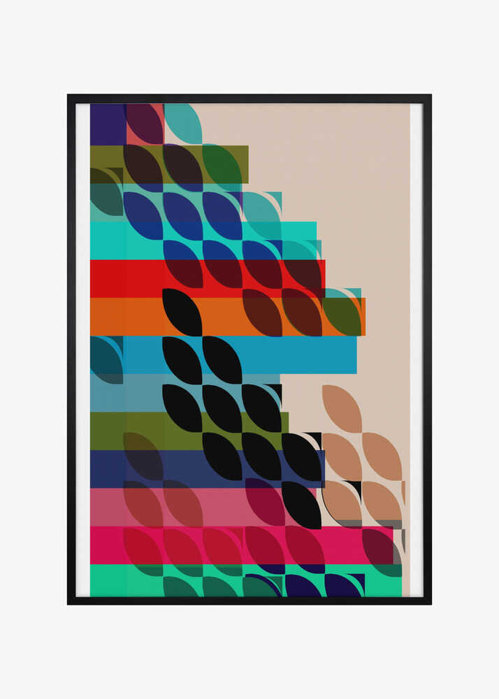 Geometric Shapes And Vibrant Colors