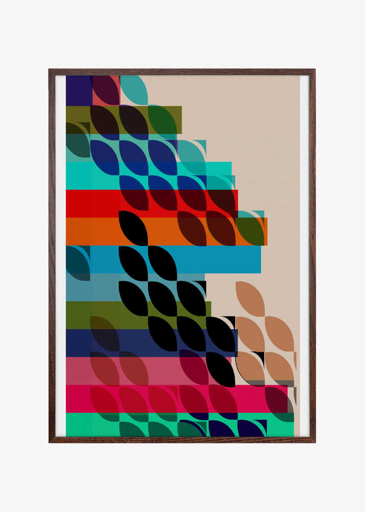 Geometric Shapes And Vibrant Colors