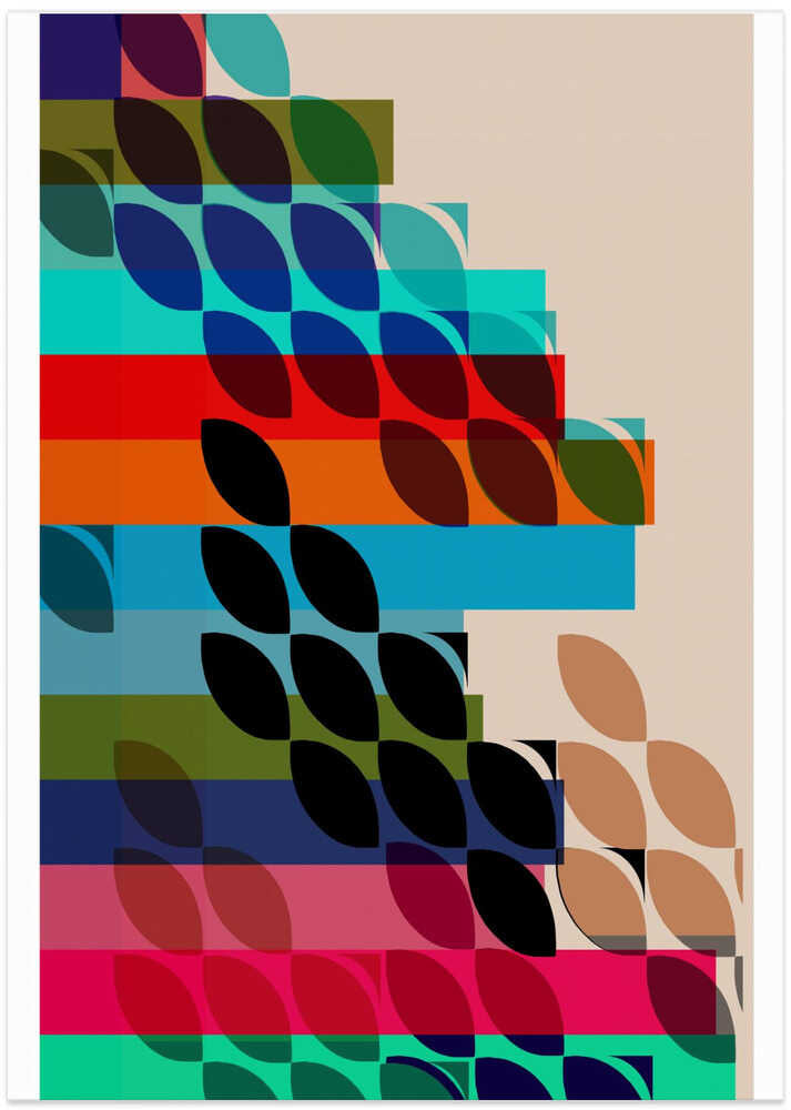 Geometric Shapes And Vibrant Colors