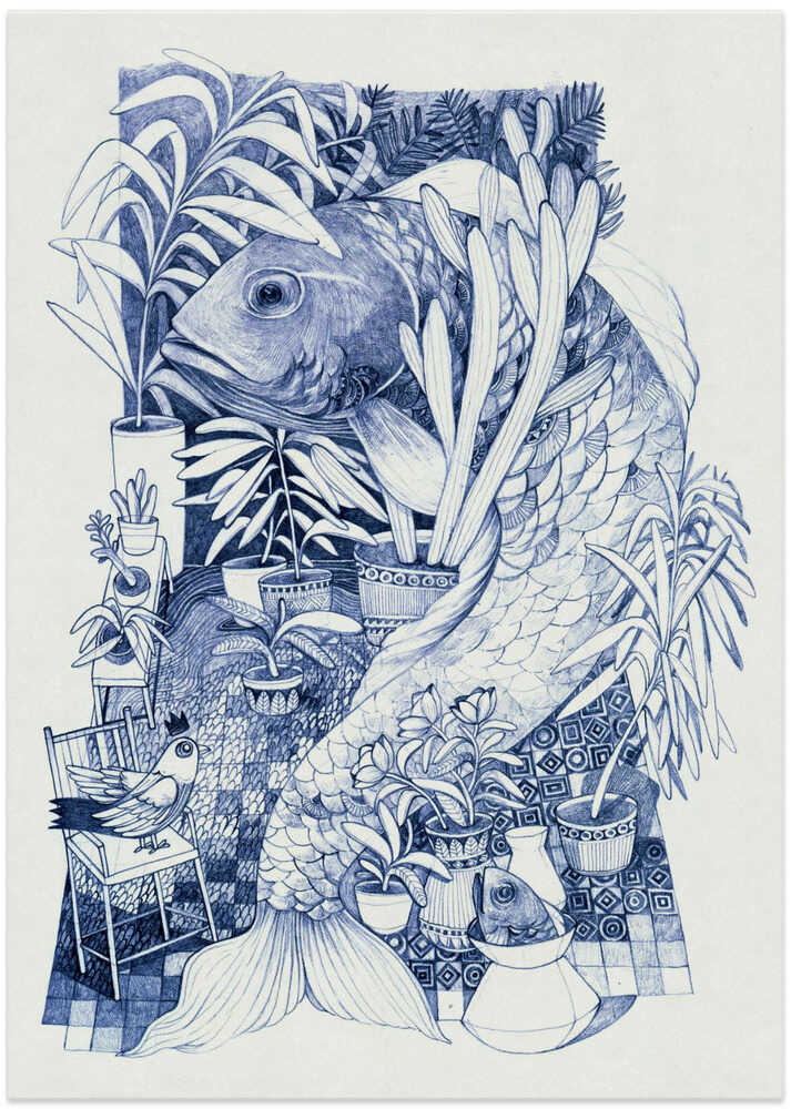 Vibrant Colors And Intricate Patterns Fish