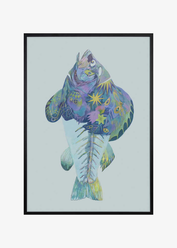 Vibrant Colors And Intricate Patterns Fish