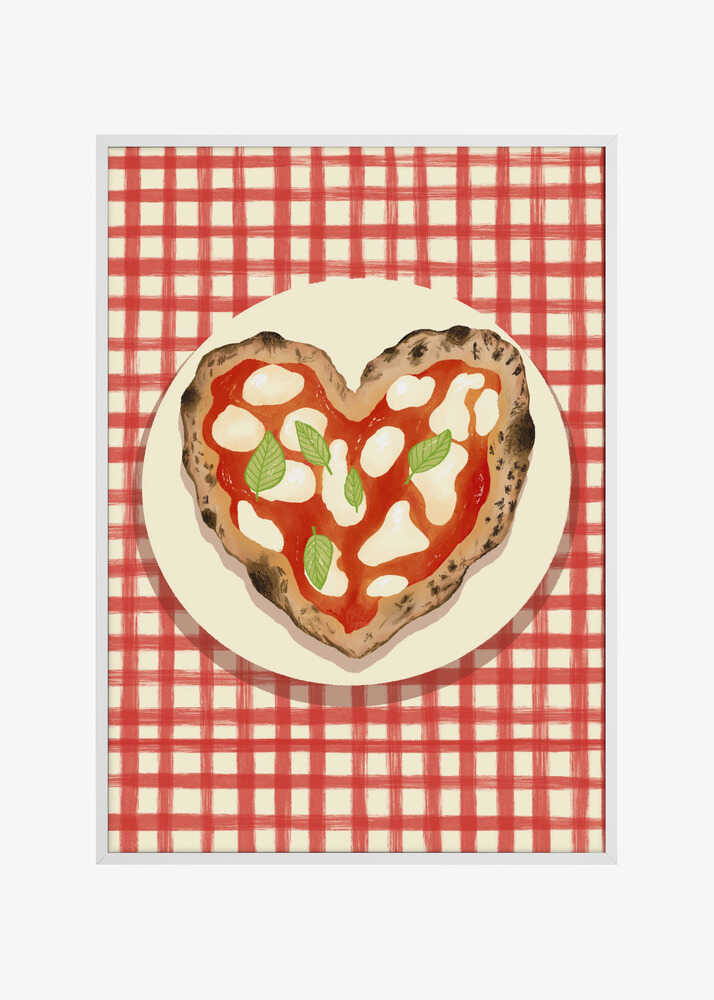 Pizza Heart checked